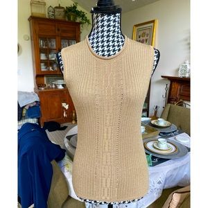 Vintage Dm DANIELLE MARTIN Sparkly Sweater Vest Size M